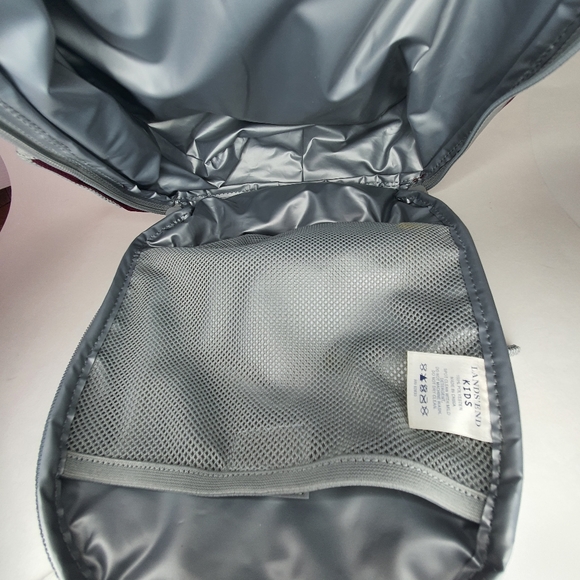 Lands' End Burgundy/Plum  Lunch Bag - Picture 8 of 14